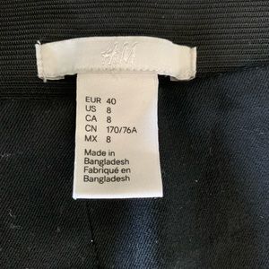 H&M dress pants black